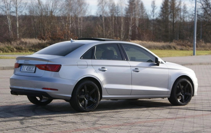 Audi A3 cena 61900 przebieg: 189000, rok produkcji 2015 z Góra małe 254